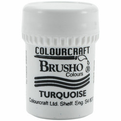 Brusho Crystal Colour -akvarellijauhe, sävy Turquoise