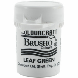 Brusho Crystal Colour -akvarellijauhe, sävy Leaf Green