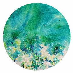Brusho Crystal Colour -akvarellijauhe, sävy Emerald Green