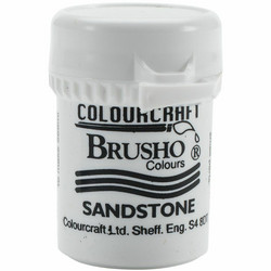 Brusho Crystal Colour -akvarellijauhe, sävy Sandstone