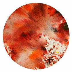 Brusho Crystal Colour -akvarellijauhe, sävy Burnt Sienna