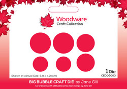 Woodware stanssi Big Bubble