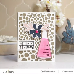 Altenew Chemistry Vases -sapluuna