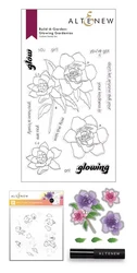 Altenew Build-A-Garden: Glowing Gardenias -setti