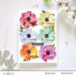 Altenew Craft-A-Flower: Sulfur Cosmos -stanssisetti