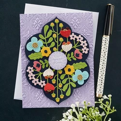 Spellbinders stanssi Floral Reflection