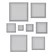 Spellbinders stanssi Postage Edge Squares