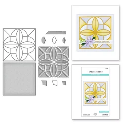 Spellbinders stanssi Patchwork Petals