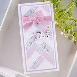 Spellbinders stanssi French Braid and Hexagon Panels