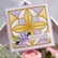 Spellbinders leimasin Quilty Hugs Sentiments