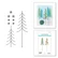 Spellbinders stanssi Sealed Christmas Tree Squiggle