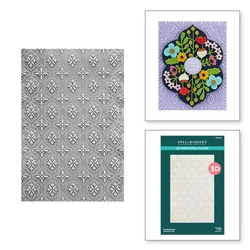 Spellbinders 3D kohokuviointikansio Tile Reflection