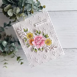Spellbinders 3D kohokuviointikansio Tile Reflection