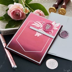 Spellbinders Wax Seal Stamp - sinettileimasin, Forever Rose