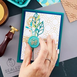 Spellbinders Wax Seal Stamp - sinettileimasin, Mystic Butterfly