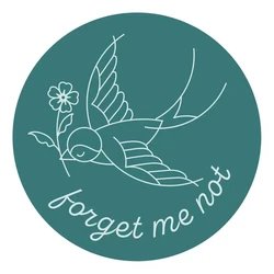 Spellbinders Wax Seal Stamp - sinettileimasin, Forget Me Not