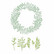 Sizzix Thinlits stanssisetti Wild Leaves Wreath