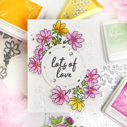 Pinkfresh Studio stanssi Whimsical Blooms