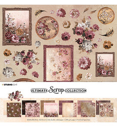 Studio Light paperipakkaus Ultimate Scrap Collection Vintage Flowers, 12