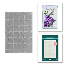 Spellbinders 3D kohokuviointikansio Bamboo Trellis