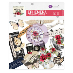 Prima Magnolia Rouge Ephemera Icons -leikekuvat