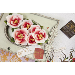 Prima Magnolia Rouge paperikukat Blushing Florals