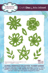 Creative Expressions stanssi Journal Essentials, Flower Garden