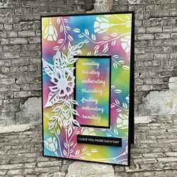 Creative Expressions stanssi Journal Essentials, Flower Garden