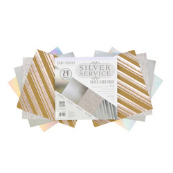 Tonic Craft Perfect Mixed Card -pakkaus, Silver Service, 6