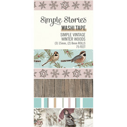 Simple Stories Simple Vintage Winter Woods -washiteipit