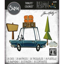Sizzix Thinlits stanssi Road Trip