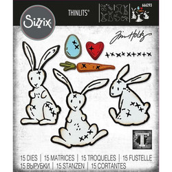Sizzix Thinlits stanssi Bunny Stitch