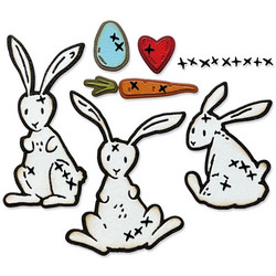 Sizzix Thinlits stanssi Bunny Stitch