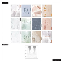 Happy Planner Undated Classic Planner -kalenteri, Soft Watercolor