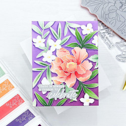 Pinkfresh Studio leimasin Blooming Peony