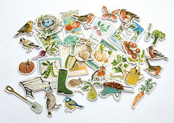 Craft Consortium Little Robin Redbreast Chipboard Ephemera -leikekuvat