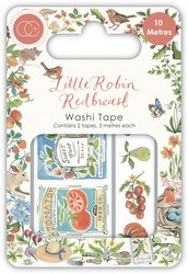 Craft Consortium Little Robin Redbreast -washiteipit