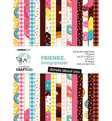 Studio Light CraftLab -paperipakkaus Donuts about you, A5