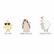 Sizzix Thinlits stanssi- ja leimasinsetti Crazy Creatures #1