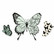 Sizzix Thinlits stanssi- ja leimasinsetti Butterfly Birthday