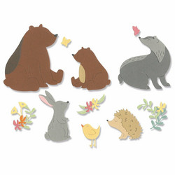 Sizzix Thinlits stanssi Nature Friends