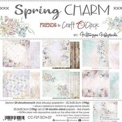 Craft O'clock paperipakkaus Spring Charm, 8