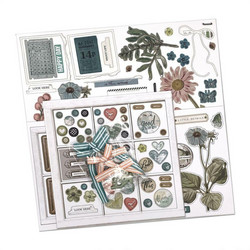 49 And Market Ultimate Page Kit -setti Vintage Artistry Tranquility