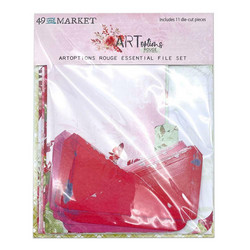 49 and Market ARToptions Rouge File Essentials -setti