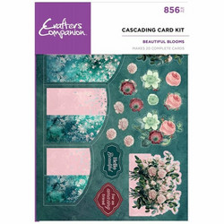 Crafter's Companion Cascading Card Kit -setti Beautiful Blooms