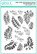 Gina K. Designs leimasin Fancy Feathers