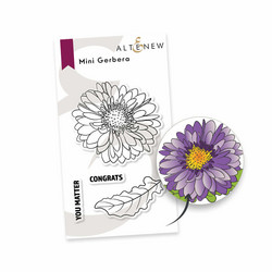 Altenew Mini Gerbera -leimasin