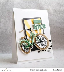 Altenew Retro Bicycle -stanssi