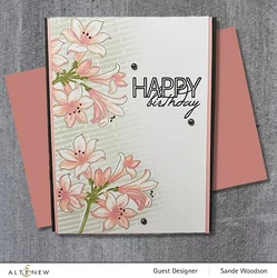 Altenew Build-A-Flower Belladonna Lily stanssi- ja leimasinsetti