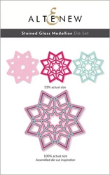 Altenew Stained Glass Medallion -stanssi